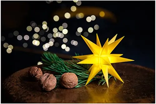 Kerzenständer Gelb von Novaliv