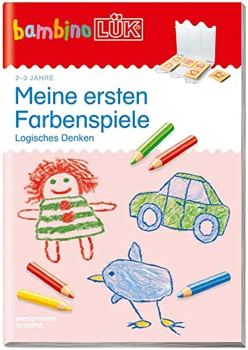 bambinoLÜK: 2/3 Jahre Meine ersten Farbenspiele (bambinoLÜK-Übungshefte: Kindergarten)