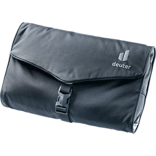 Deuter Wash Bag II black (7000) - Reisetasche für Trekking und Reisen, mit 3 Litern Volumen und praktischen Aufhängemöglichkeiten. Der Kulturbeutel ist PFAS-frei und bietet eine durchdachte Innenaufteilung für optimale Organisation.