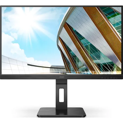 AOC 24P2QM - 23,8 Zoll Full HD LED Monitor, 178° Blickwinkel und höhenverstellbar für optimalen Komfort
