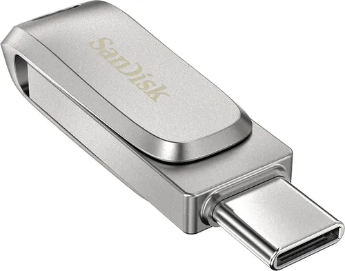 SanDisk Ultra Dual Drive Luxe 1TB - USB-Stick - Externe Festplatten, 1TB USB 3.1 Gen 1 USB-A / USB-C, blitzschnelle Übertragung bis zu 400MB/s, ideal für schnellen Datenaustausch und vielseitige Nutzung.