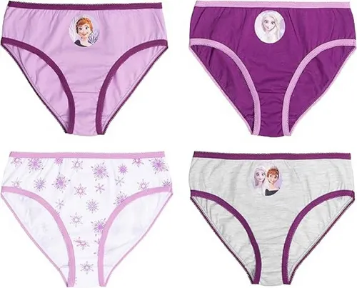 Disney Frozen Slip für Mädchen aus Baumwolle in lila von Disney Frozen