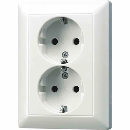 JUNG Schuko Zweifachsteckdose AS5020UWW von Jung