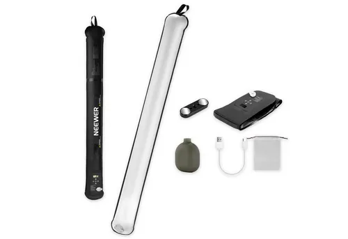 Neewer Videoleuchte Neewer Stablicht GC21B aufblasbare LED-Stableuchte Bi-Color, Aufblasbare LED Schlauchleuchte