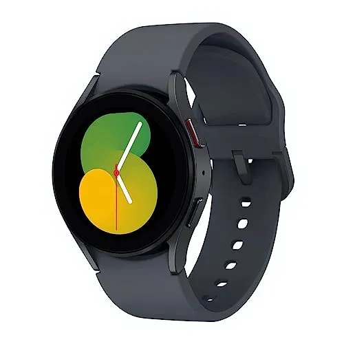 Samsung Galaxy Watch 5 (40mm) LTE - Smarte Fitnessuhr in Graphite - Smartwatch mit modernem Aluminiumdesign und robustem Saphirglas. Ideal für Fitness-Enthusiasten dank präzisem Tracking, Schlafcoaching und Google WearOS für zahlreiche Apps.