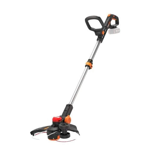 Worx Akku-Rasentrimmer NITRO 20V WG173E.9 - leistungsstarker 3-in-1 Trimmer, müheloses Schneiden von Gras und Unkraut, leicht und kompakt