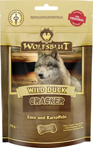 Wolfsblut Hundeleckerli Cracker 70 g Ente Hundefutter