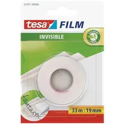 Tesa Tesafilm Unsichtbar, 1 Rolle, Blister 33mx19mm