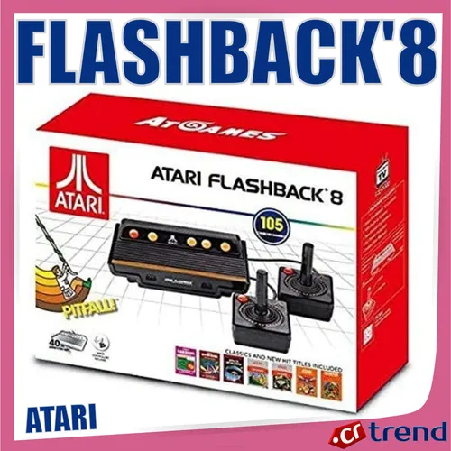 Atari Flashback 8 105 Spiele + 2 Joysticks