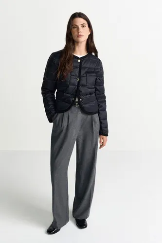 RICHROYAL Blouson grau L (40) - Funktionsjacke aus 100% Polyamid, ideal für aktive Freizeitgestaltung, pflegeleicht und stylisch.