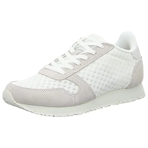 Woden Damen Sneaker Low Ydun weiß/beige 38