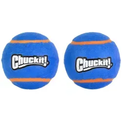 Chuckit Tierball Hundespielzeug Squeaker Tennis Balls - 2er Pack Ø 6 cm
