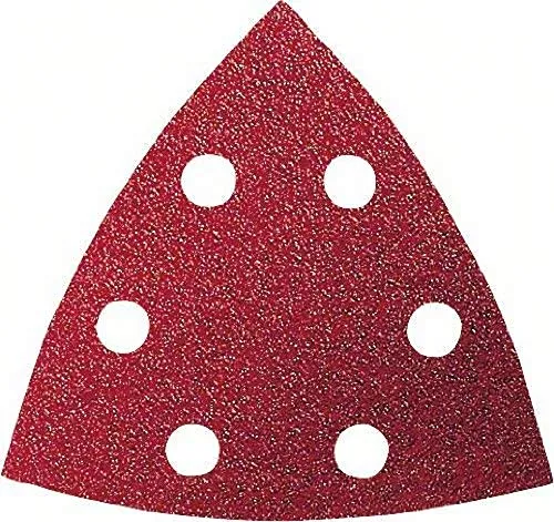 Bosch Home and Garden Schleifpapierset 10tlg. Holz und Metall für Multifunktionswerkzeuge Starlock (Körnung 60/80/120/180/240), 93mm