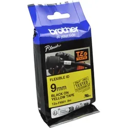 Brother P-Touch Band TZe-FX621 in schwarz von Brother
