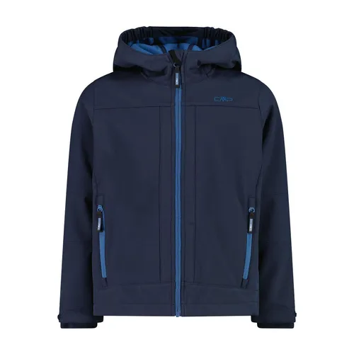 CMP Kinder Funktionsjacke Softshelljacke - Wanderjacken für Kinder, winddicht und wasserabweisend mit Clima Protect Membran, warm gefüttert mit Fleece für optimalen Komfort bei jedem Wetter.