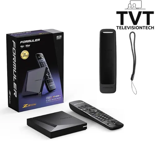 Formuler Z11 PRO MAX BT1-Edition - Android 11 OTT Medien Player, 4GB RAM, 32GB Flash, 4K UHD Streaming mit Widevine L1 und Bluetooth Fernbedienung