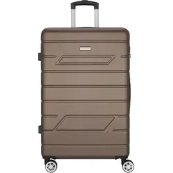 NOWI Reisekoffer Bergamo – XL Hartschalenkoffer mit Zahlenschloss - XL Koffer mit 96L Volumen, extrem leicht und robust, ideal für Flugreisen. Mit 360° drehbaren Rollen und integriertem Zahlenschloss für maximale Sicherheit und Komfort.