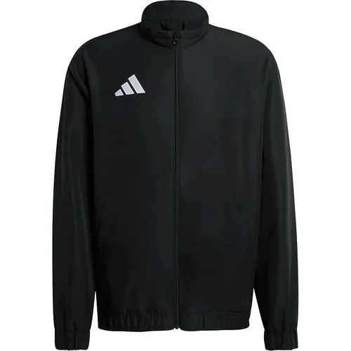 adidas Performance Sweatjacke schwarz L (52/54) - Stylische Sweatjacke aus 100% Polyester in Größe L. Ideal für sportliche Aktivitäten und den Alltag, bietet sie einen bequemen Sitz und ein modernes Design.