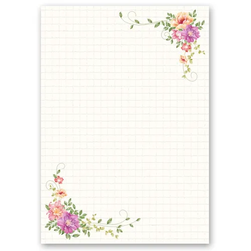 Motiv-Briefpapier BLUMENBRIEF