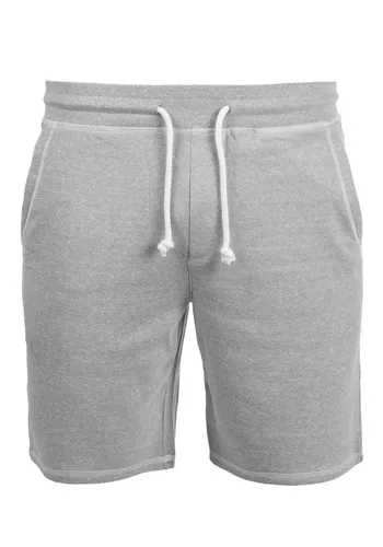 !Solid Toljan Herren Sweatshorts - Bequeme Jogginghose in Light Grey Melange - Activewear-Shorts für Herren, ideal für Sport und Freizeit, mit elastischem Bund, zwei Taschen und nachhaltig produziert aus hochwertiger Baumwolle.