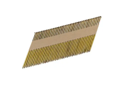 PARCO Streifennägel 34° D-Kopf, gerillt, 2,8 x 75 mm (2200 Stück) - Hochwertige 34° D-Kopf Streifennägel für den Holzbau, gerillt für maximale Haltekraft. Ideal für tragende Konstruktionen und professionelle Ergebnisse. Geprüfte Qualität nach EN 14592 für sicheren Einsatz.