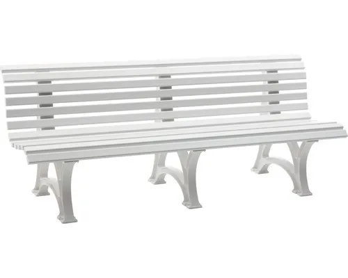 Blome Bank Borkum, 4-Sitzer, Weiß von Blome