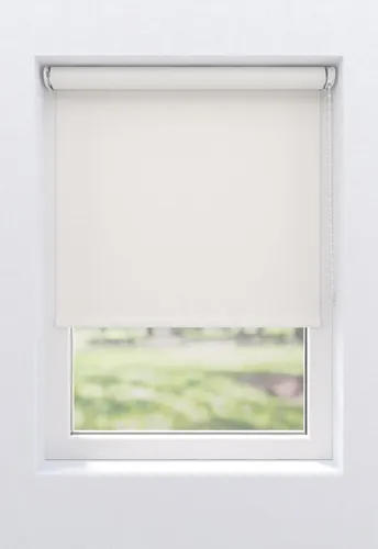Verdunkelungsrollo Weiß 90x275 cm, universell einstellbar - Hochwertiges Verdunkelungsrollo in Weiß, 90x275 cm, ideal für Wohnräume. Universell einstellbare Länge und einfache Montage mit Klemmträgern sorgen für flexiblen Einsatz und optimalen Lichtschutz.