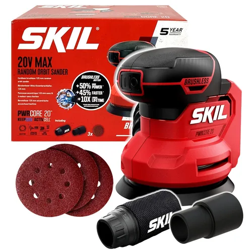 SKIL Exzenterschleifer 20V, 125mm (ohne Akku)