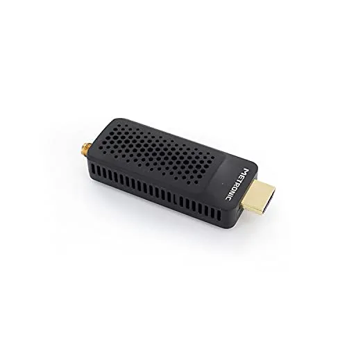 Metronic 441625 Tuner Receiver DVB-T DVB-T, unterstützt DVB-T2 Dongle Stick Compact, HEVC, EPG, Full HD 1080p, HDMI, USB 2.0, SOS-Taste, Multi-Repeater-Empfang