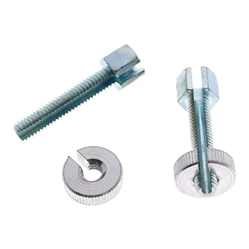 2X Einstellschraube Hebelschraube für Bowdenzug am Kupplungshebel Bremshebel M6 x 37 mm