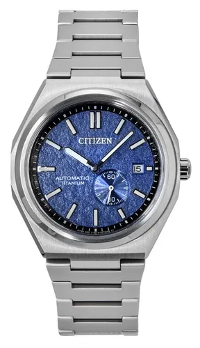 Citizen Zenshin Automatic Dress NJ0180-80L Herrenuhr - Armbanduhren für Herren mit automatischem Uhrwerk, 100m wasserdicht, Saphirglas und eleganter Titan-Faltschließe für hohen Tragekomfort.