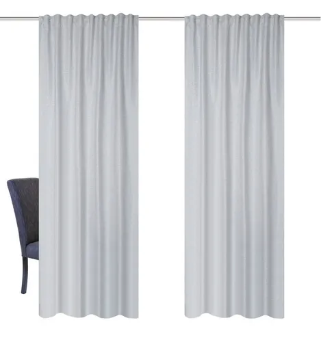 Schmidt Gard Vorhang 55515 JOHN Struktur-Verdunkelungsvorhang, 100% Polyester