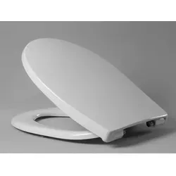 Haro WC-Sitz Passat Premium 512131 - Softclose mit Edelstahl-Scharnieren - Moderne, ovale WC-Brille aus hochwertigem Kunststoff mit Absenkautomatik. Ideal für jedes Badezimmer, passt universell und bietet Komfort für Erwachsene.