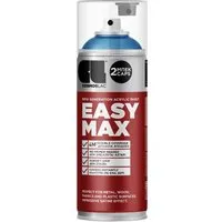COSMOS LAC EASYMAX Sprühlack Matt mit Extrem Hoher Deckkraft Spraydosen Sprühfarbe DIY Lack RAL 5012 Blau