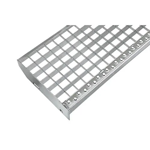 Einpress Treppenstufe EP Stufe Tritt Gitterroststufe 30x30 mm (700 x 240 mm)