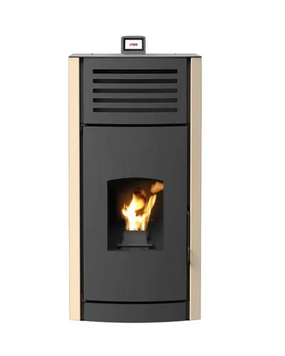 A++ Enya Aqua Wasserführender Pelletofen 18KW - Kaminöfen: Effizienter Pelletofen mit 94,87% Wirkungsgrad, WLAN-Steuerung und Easy Clean System für komfortables Heizen.