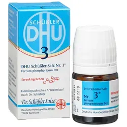 Biochemie DHU 3 Ferrum phosphoricum D 12 Globuli 10 g