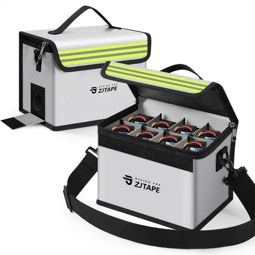 Feuerfeste Lipo Safe Bag für Lithiumbatterien, explosionsgeschützt, 21x14,5x16cm