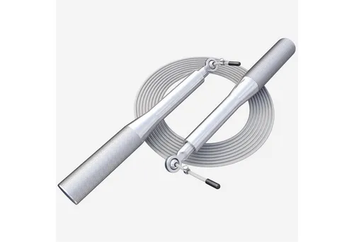 GORILLA SPORTS Springseil Speed Rope - 3m, Verstellbar, Rutschfeste - Jump, Skipping, Sprungseil