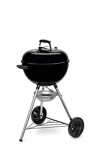 Weber Original Kettle BBQ Schwarz 47 cm mit One-Touch-System