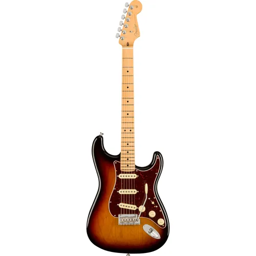 Fender American Pro II Stratocaster MN 3TSB - E-Gitarre - Gitarren, hochwertige E-Gitarre mit erstklassigem Klang und modernem Design für anspruchsvolle Musiker.