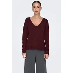 JDY Pullover in Rot - L