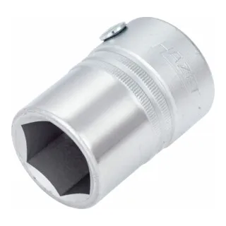 Hazet 1000-24 Außen-Sechskant Steckschlüsseleinsatz 24 mm - Robuster 24 mm Steckschlüsseleinsatz mit griffiger Oberfläche und Ausrastbolzen. Ideal für präzise Handbetätigung. Hergestellt in Deutschland nach höchsten Qualitätsstandards.