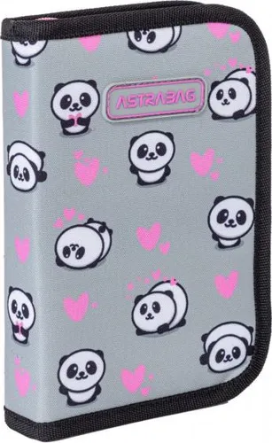 Flip-up-Federmäppchen mit Nachfüllpackung AstraBAG PANDA, AC11, 503024008