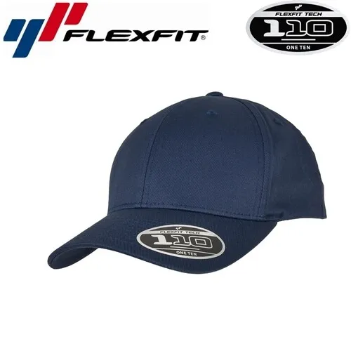 Flexfit 110F One Ten Snapback Red Snapback Cap Uni/One Size Navyblau