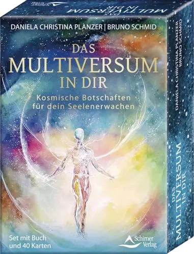 Das Multiversum in dir - Kosmische Botschaften für dein Seelenerwachen - Ratgeber für Eltern & Kinder: Inspirierendes Set mit Buch und 40 Karten zur Förderung des Seelenerwachens und zur Entdeckung kosmischer Botschaften.