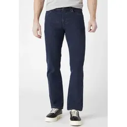 Wrangler Herren Durables Regular Fit Jeans, Darkstone Blue - Bequeme Jeans für Herren mit regulärer Passform und klassischem Design, ideal für den Alltag. Zeitlos und praktisch mit 5 Hosentaschen und ikonischen Wrangler-Details.