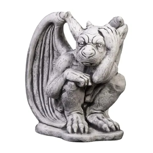 Gartenfigur Gargoyle der Wächter von gartendekoparadies