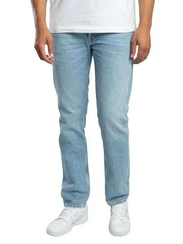 Replay Straight-Jeans GROVER – Stretch Jeans in light blue - Jeans für Herren, gerade Passform mit Stretch für optimalen Tragekomfort, erhältlich in verschiedenen Waschungen.