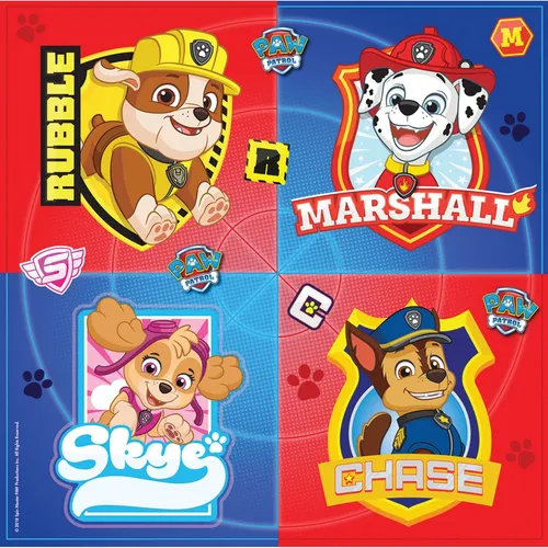 PARTYSERVIETTEN PAW PATROL PARTY SERVIETTEN TISCHDEKO TISCH DEKO